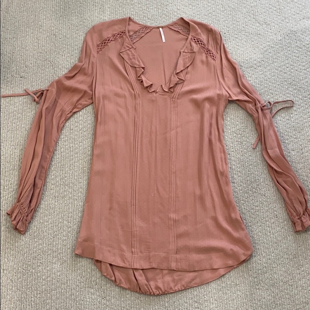 Free People Pink Tunic Dress